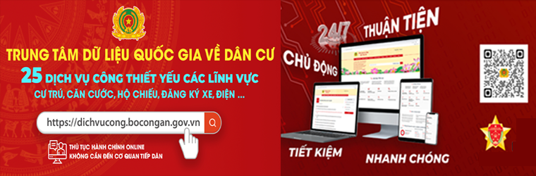 Dịch vụ công Bộ Công an