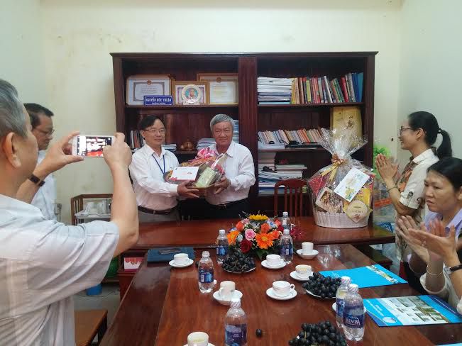 Sở Tài nguyên và Môi trường thăm và chúc tết Bính thân 2016
