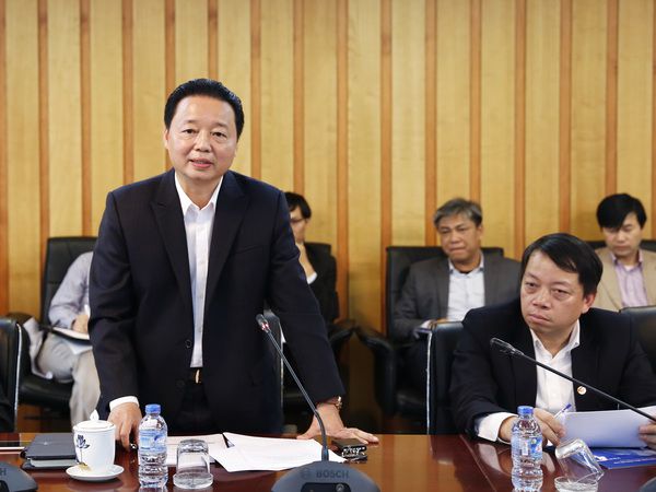 Bộ Tài nguyên và Môi trường làm việc với Tập đoàn Bưu chính viễn thông Việt Nam về triển khai Thỏa thuận hợp tác giai đoạn 2016 – 2020