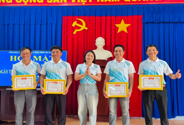 Công đoàn Ban Quản lý rừng phòng hộ Xuân Lộc tưng bừng tổ chức họp mặt, hoạt động văn hóa, thể thao chào mừng kỷ niệm 96 năm ngày thành lập công đoàn Việt Nam (28/7/1928 – 28/7/2025).