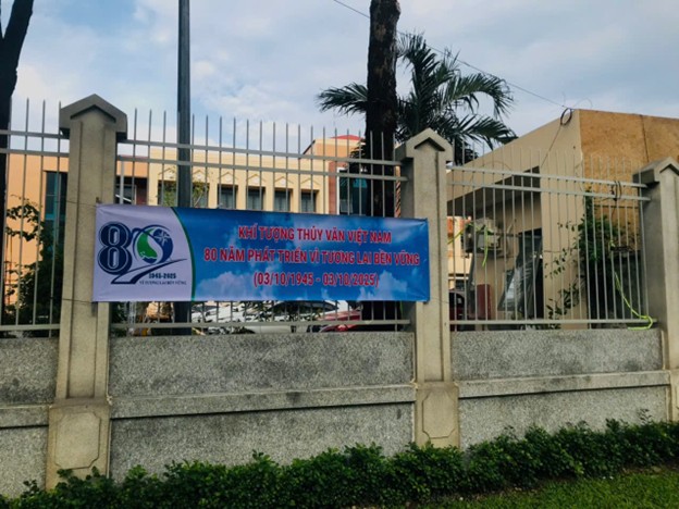 Hưởng ứng 80 năm Ngày truyền thống ngành Khí tượng Thủy văn Việt Nam (03/10/1945 – 03/10/2025)