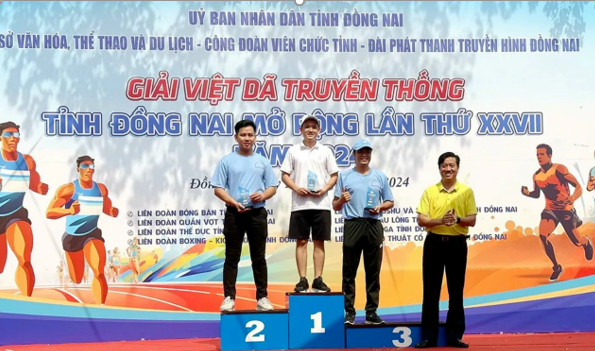 Công đoàn cơ sở Sở Tài nguyên và Môi trường đạt giải nhất Giải Việt dã truyền thống năm 2024