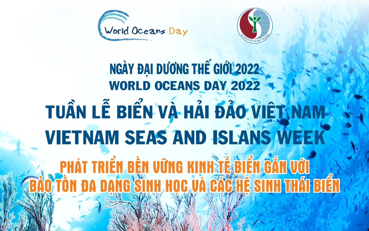 HƯỞNG ỨNG NGÀY ĐẠI DƯƠNG THẾ GIỚI,
TUẦN LỄ BIỂN VÀ HẢI ĐẢO VIỆT NAM 08/6 NĂM 2022